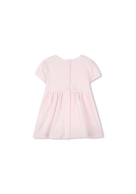 Vestitino a Coste Rosa Con Dettaglio Fiocco GIVENCHY KIDS | H3061544Z